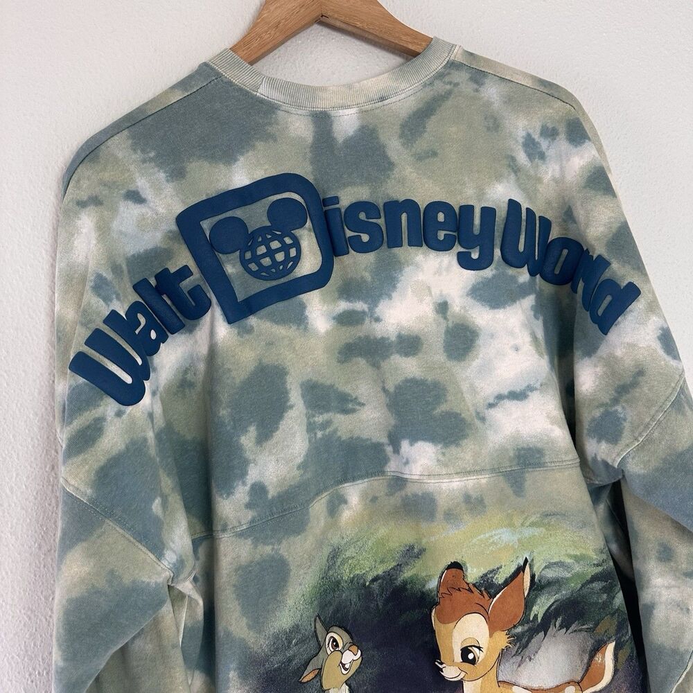 Walt Disney World Parks Bambi & Thumper Tie Dye Spirit Jersey Adult L - Picture 5 of 6